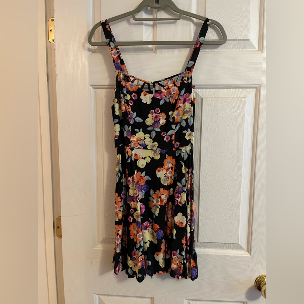 Short floral dress